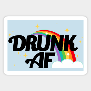 DRUNK AF Sticker